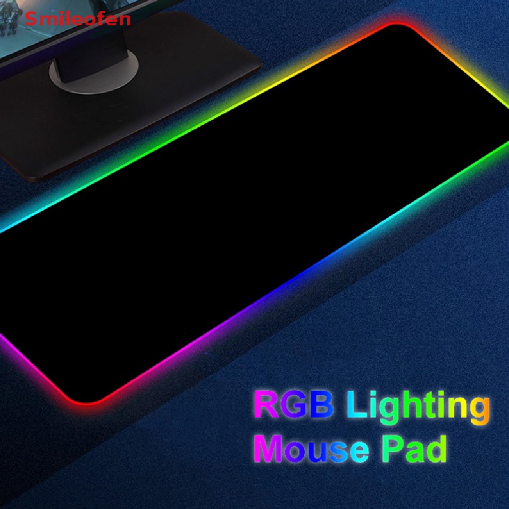 Thảm Lót Chuột Chơi Game Có Đèn LED RGB Nhiều Màu Sắc Dành Cho PC Laptop Mới