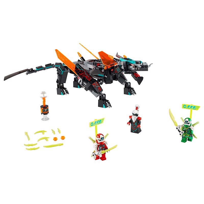 Có sẵn  Ảnh thật  Lắp ráp Lari 11485 / MG152 Đế Chế Rồng Ninjago