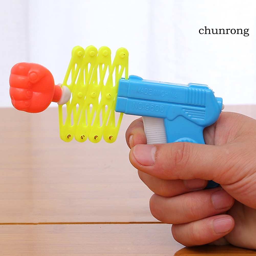 Cr Đồ Chơi Bắn Súng Lò Xo Bằng Nhựa Có Thể Thu Gọn Vui Nhộn Cho Bé