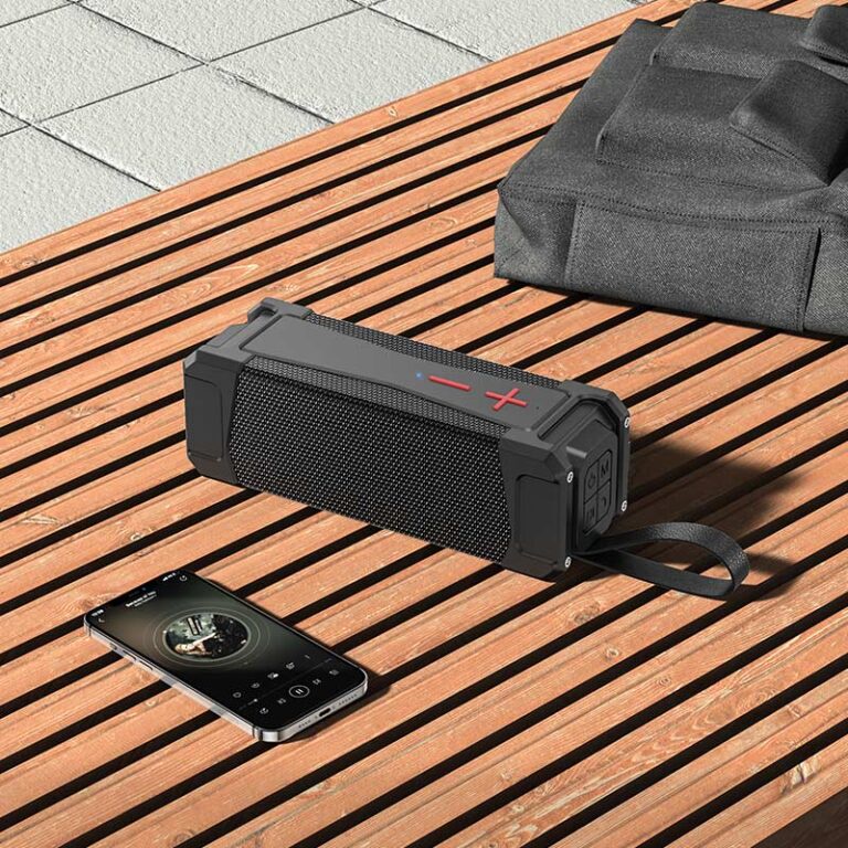 Loa Bluetooth thể thao chống nước Hoco HC6 loa không dây âm thanh sống động pin trâu 6h hỗ trợ thẻ nhớ BH 12 tháng