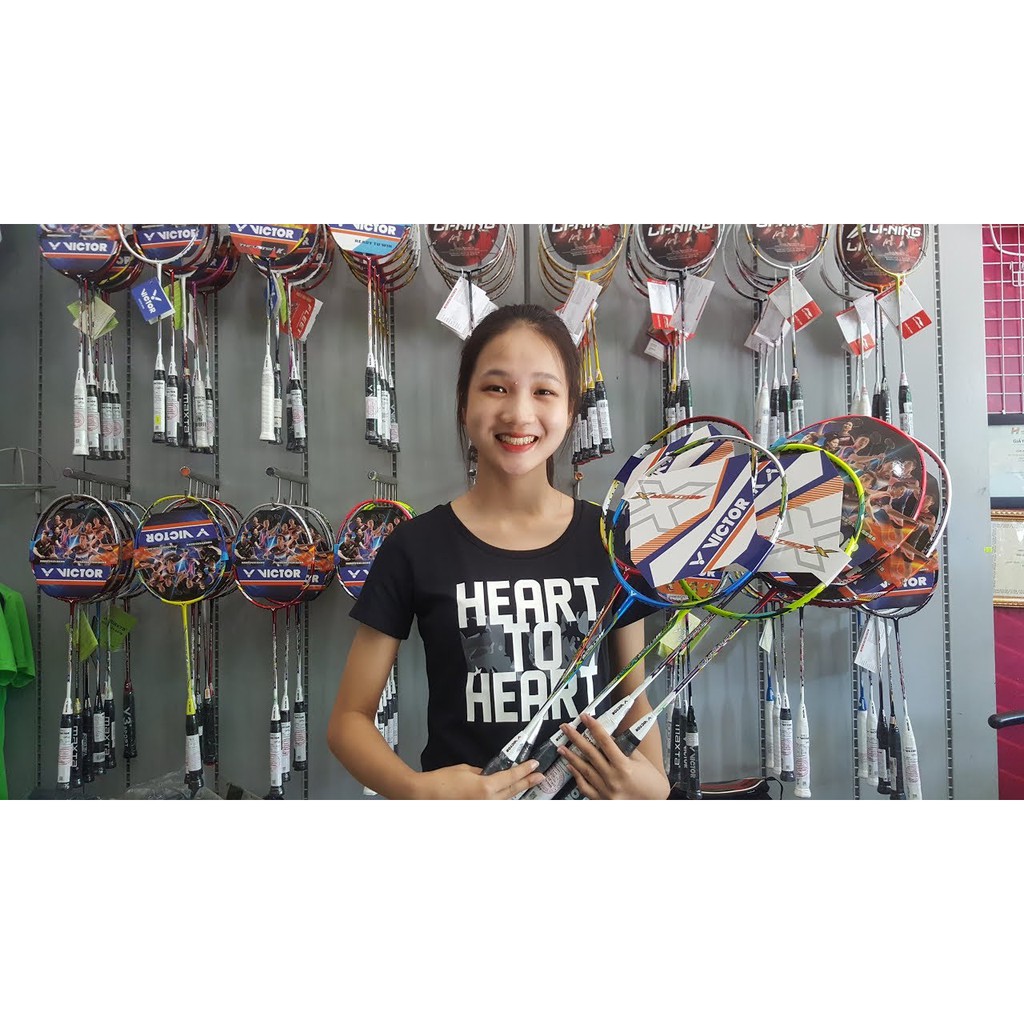 Vợt cầu lông i-Ning khung cacbon khuyến mại 1 lần căng dây, tặng quấn cán kèm bao đơn