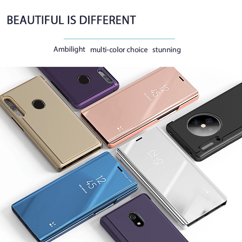 Ốp lưng điện thoại thông minh dọc Sony Xperia 1 5 10 Plus XZ XZ3 XZ4 XZ5 Luxury Vertical Mirror Phone Case Back Cover