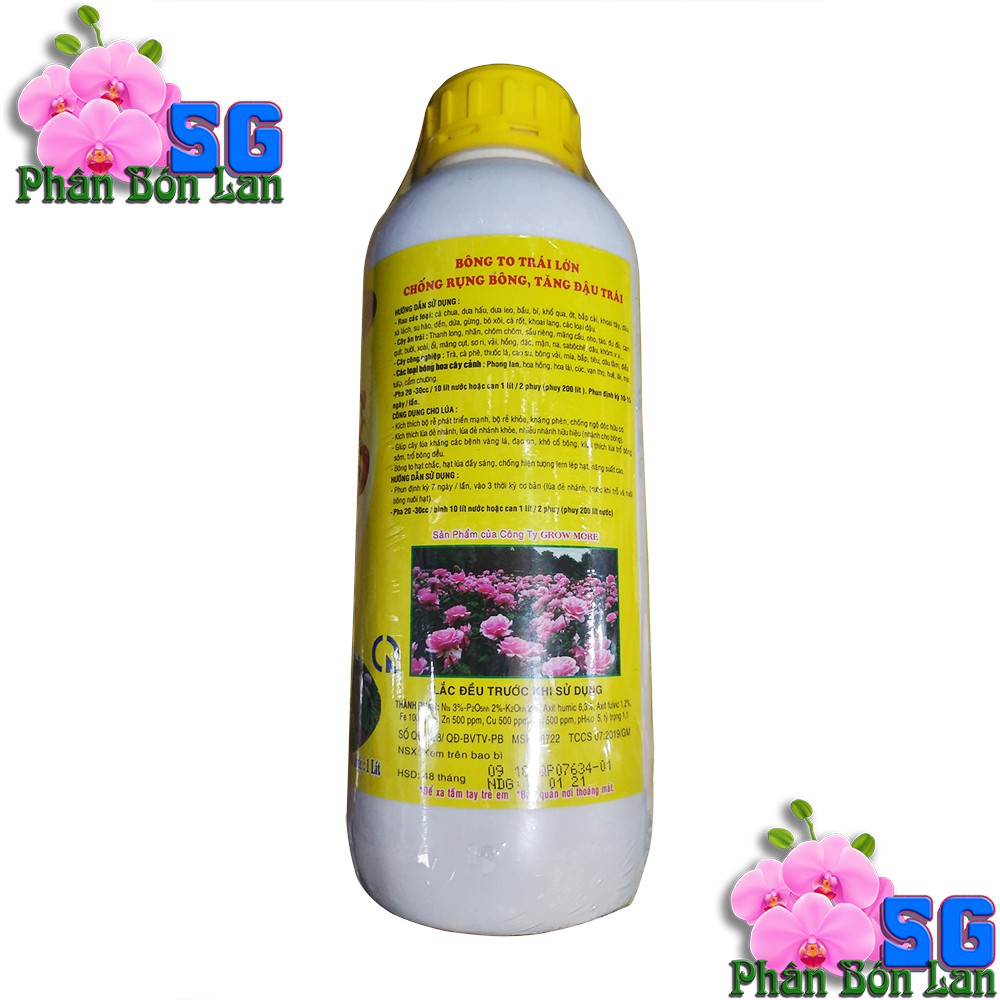 Acid Humic 322 Chai 235ml - Phân bón chuyên dùng cho lan rừng, kích rễ, cải tạo đất trồng