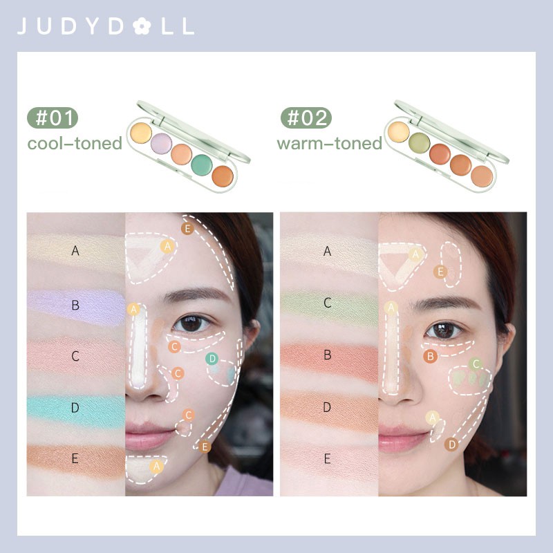 Kem tạo khối và che khuyết điểm Judydoll 3 màu 2.7g | BigBuy360 - bigbuy360.vn