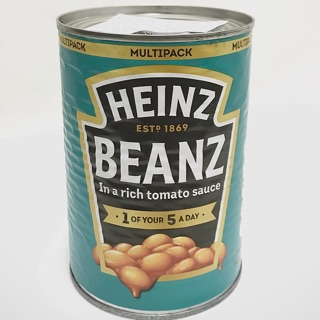 Đậu sốt cà heinz 400g - Đậu đã hầm sốt cà - Đậu làm salad hoặc ăn trực tiếp