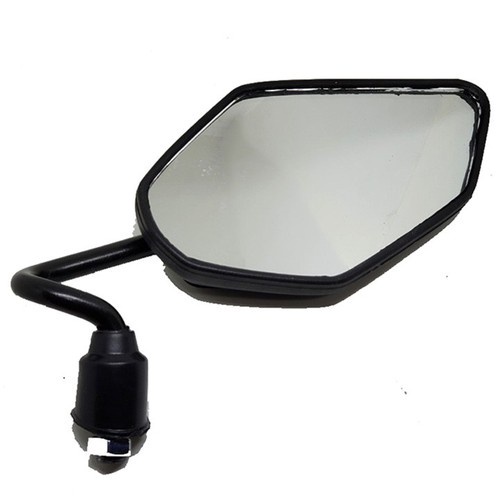 kính/ gương chiếu hậu xe Yamaha Exciter/ Sirius chân cong sơn đen 10 ly - gắn hầu hết mọi loại xe [giá 1 cặp]