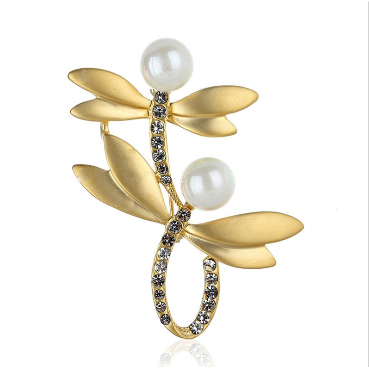 Cài áo chuồn chuồn đôi cách điệu dễ thương GC139