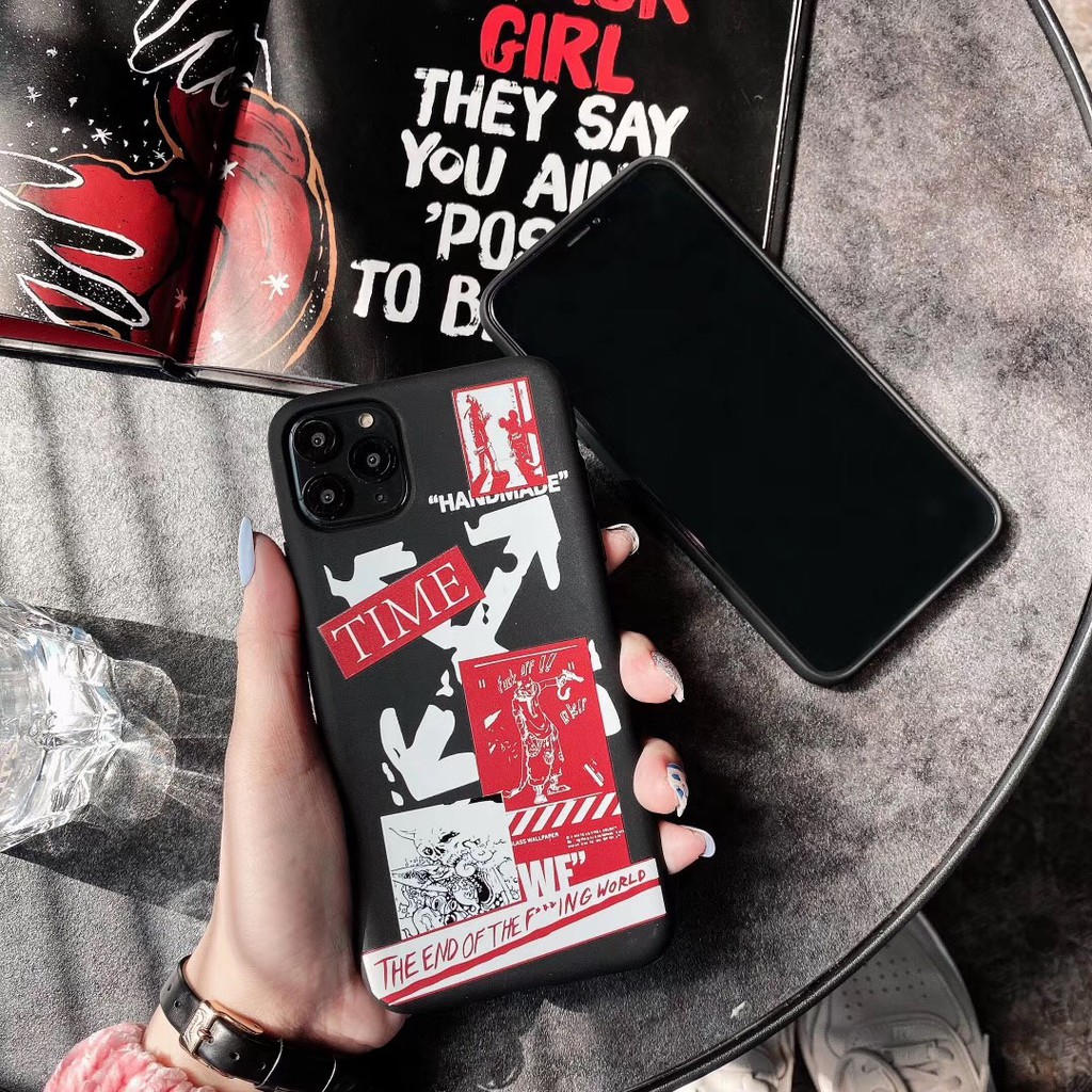 12 12Pro 12Promax 12Mini Ốp điện thoại mềm in họa tiết phối màu đẹp mắt dành cho IPhone11 11Pro Max XR XS 7Plus 8 | BigBuy360 - bigbuy360.vn