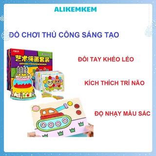 Đồ Chơi Cho Bé Thủ Công [𝐇𝐎𝐓 𝟐𝟎𝟐𝟏] Đồ Chơi Cắt Dán Khéo Léo