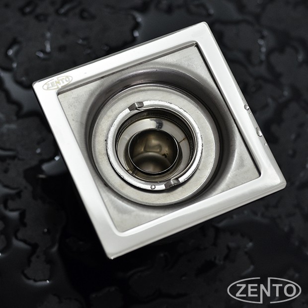 Phễu thoát sàn chống mùi hôi inox Zento TS104