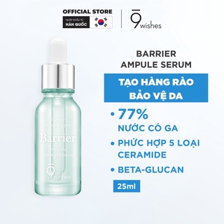 Tinh chất trẻ hóa 9 Wishes Barrier Ampule Serum 25ml