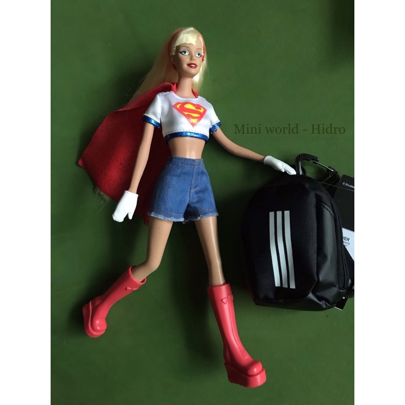 [Mã TOYDEC hoàn 20K xu đơn 50K] Móc khoá Adidas ô tô túi xách xuất dư dùng được cho búp bê 1/6 Barbie Ken ani animator