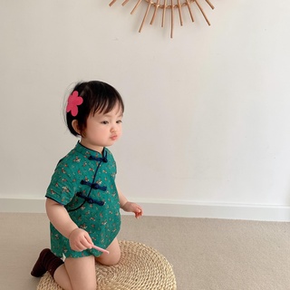Bodysuit sườn xám cực dễ thương cho bé