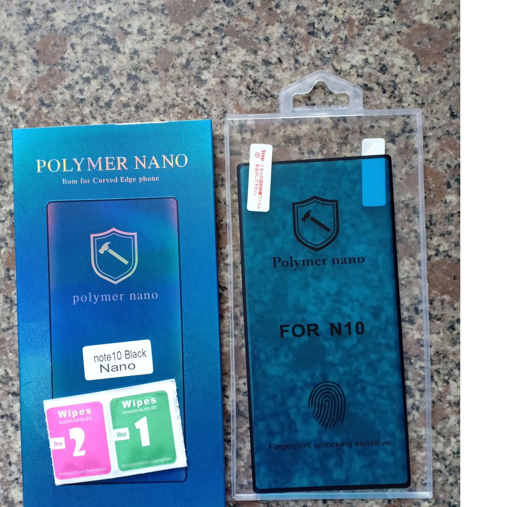Dán dẻo Polymer Nano Cho Galaxy Note 10, Note 10 Plus