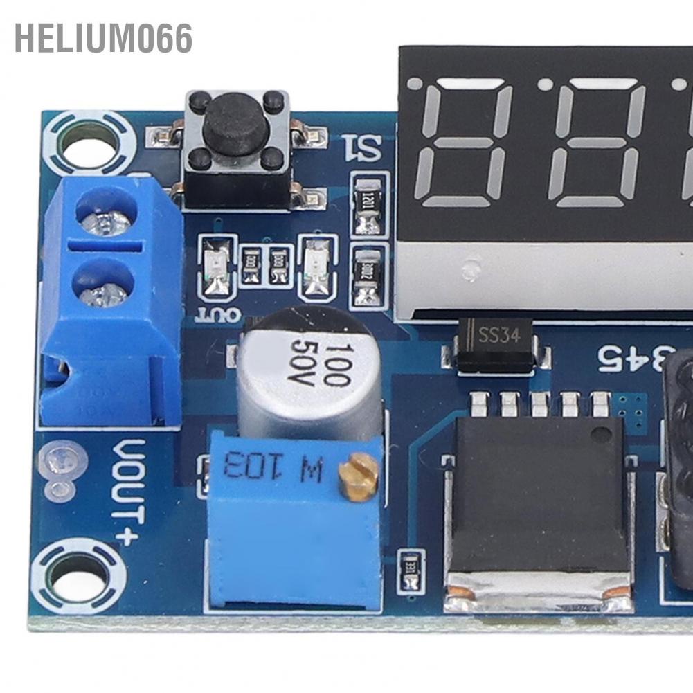 Hàng giao ngay XL6009 Booster Board Mô-đun tăng cường DC đến DC Hiển thị vôn kế kỹ thuật số 3A đầu ra 5 ~ 32V