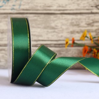 Ruy băng lụa viền kim tuyến các màu