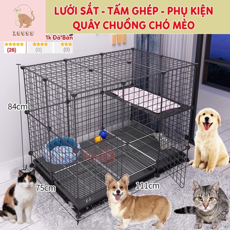 (TẶNG KÈM 2CHỐT/1 TẤM) CỬA CHUỒNG CHÓ,MÈO, TẤM GHÉP LƯỚI SẮT ,PHỤ KIỆN LẮP GHÉP CHUỒNG THÚ CƯNG