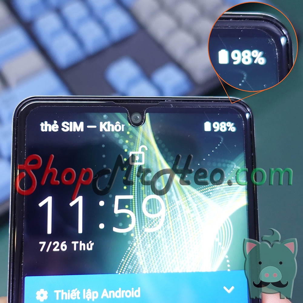 Dán Cường Lực Nano Dẻo Sharp AQUOS Sense 5G