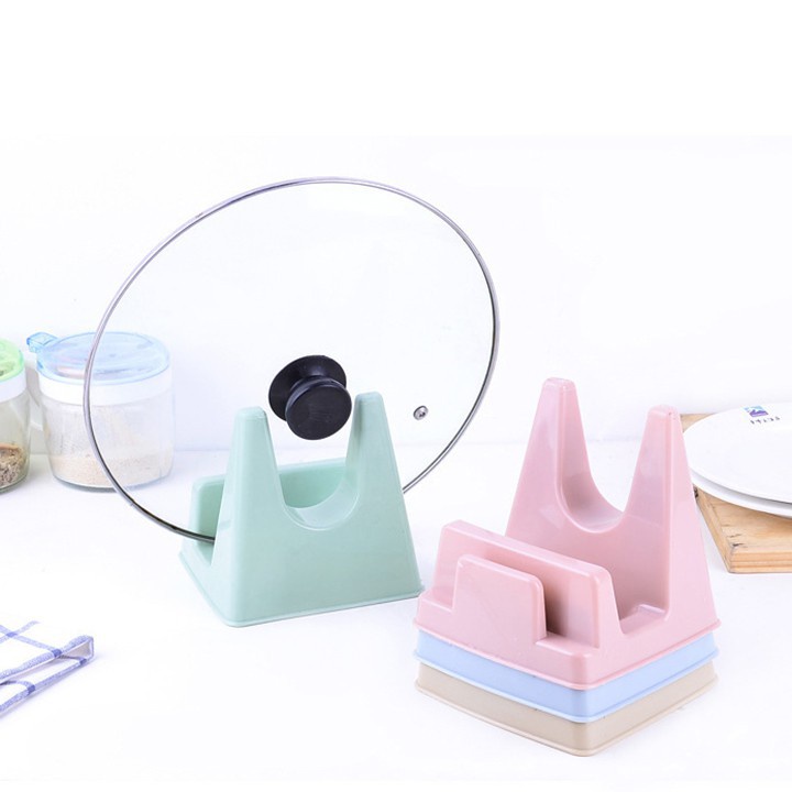 Giá Đỡ Để Gác Vung Nồi Xoong, Để Dao Thớt Muôi Thìa Đũa Tiện Dụng - Đồ Gia Dụng Nhà Bếp Thông Minh