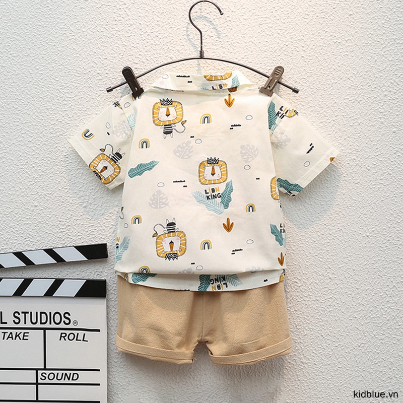 Bộ Đồ Vest 2 Món Thanh Lịch Hợp Thời Trang Hè Cho Bé Trai