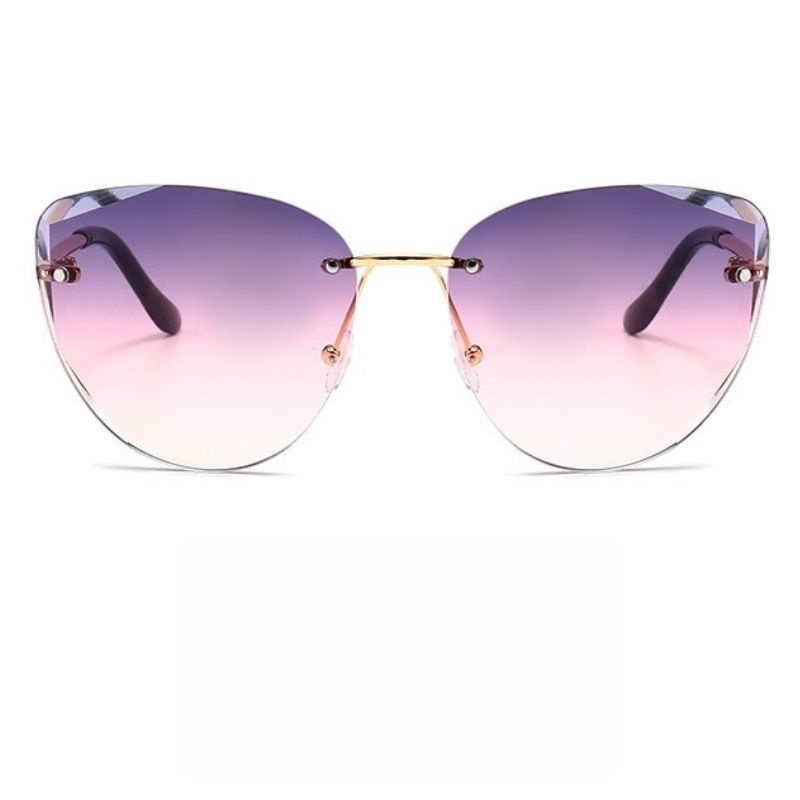 Kính Mát Nữ Thời Trang Cao Cấp Cắt Tỉa Đa Giác Mới Phiên Bản Hàn Quốc Chống Nắng UV400 Thiết Kế Trẻ Trung Năng Động