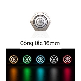 CÔNG TẮC 16MM LED LOGO ( HONDA, YAMAHA,SUZUKI)
