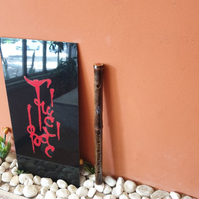 Sáo Trúc Siêu Ngắn tone Đô (C5) - Trúc tím - Thương hiệu Trúc Bắc