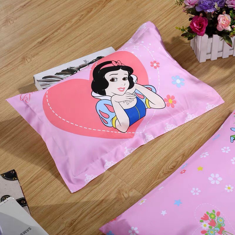 Gối Cotton 5D cho bé. Hàng 2 lớp, In hình thú dễ thương cho bé