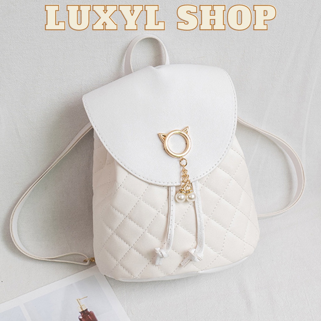 Balo Nữ Mini Du Lịch Ngoài Trời LUXYL 2022, Balo Nữ Nhỏ Phong Cách Thời Trang Hàn Quốc BL028