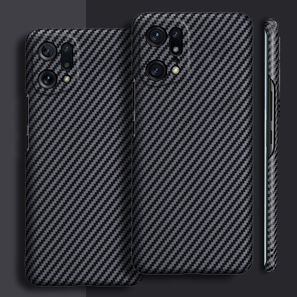 Ốp Lưng Carbon Dẻo Siêu Mỏng Cho OPPO Find X5 Pro