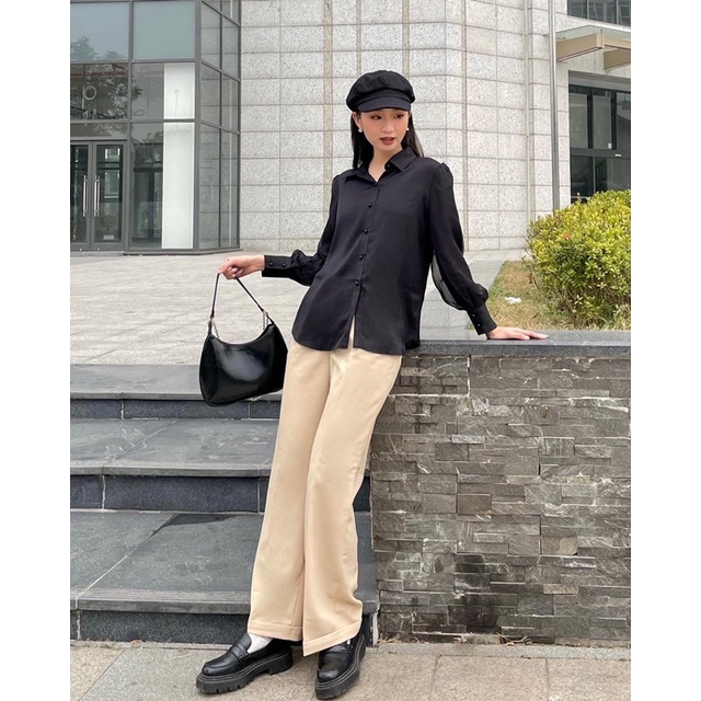 ZIEL Quần ống suông hách dáng Straight Pants [CÓ SHIP HOẢ TỐC]