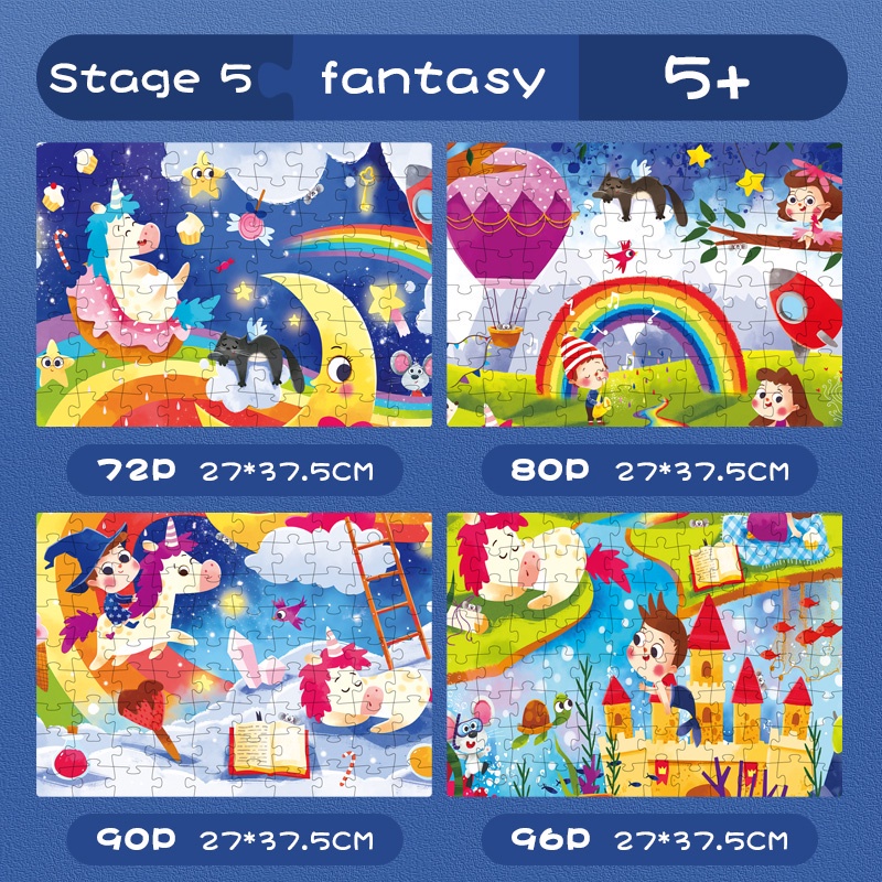 Bộ Đồ Chơi Xếp Hình 7 Lớp Phát Triển Trí Thông Minh Cho Trẻ Em