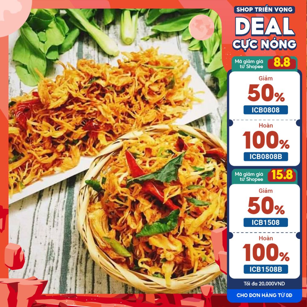 Khô Gà Lá Chanh Loại Ngon Đặc Biệt