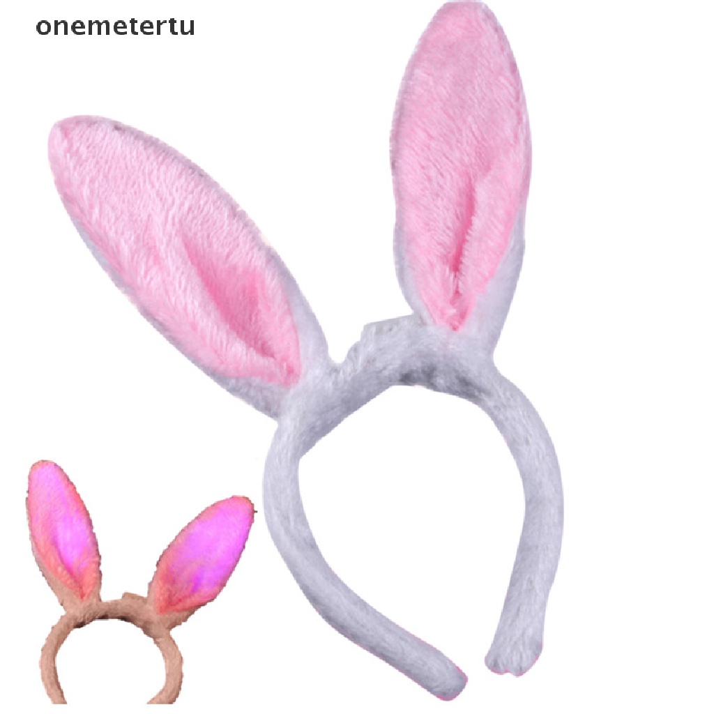 Băng Đô Tai Thỏ Có Đèn LED Phát Sáng Dành Cho Trẻ Em