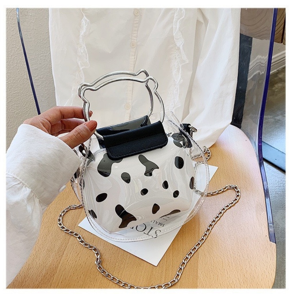 Túi Bò Sữa Đeo Chéo Nữ Giá Rẻ HA74 Chất Da Mềm Đẹp Size 14 | BigBuy360 - bigbuy360.vn