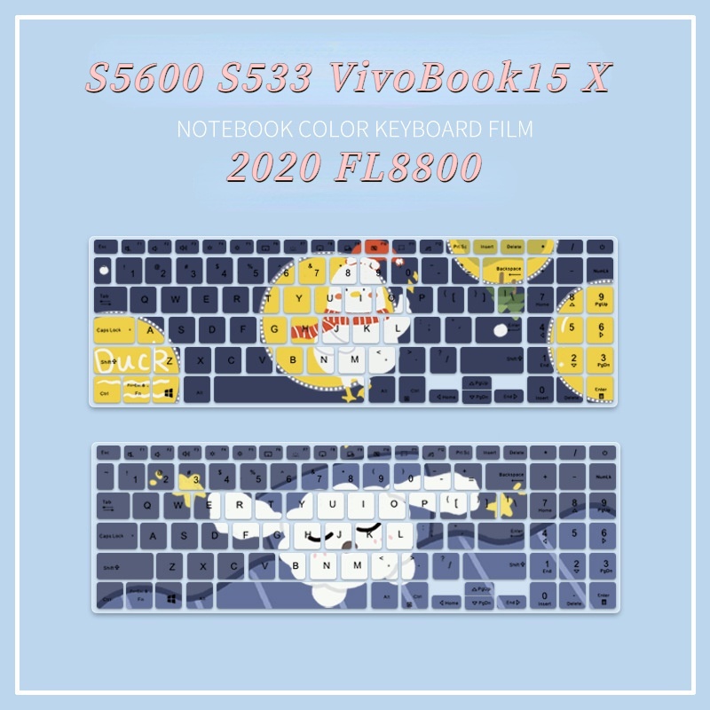 Phim Hoạt Hình Dán Bảo Vệ Bàn Phím Máy Tính Asus Vivobook S15 15 2020 Vivobook 15 Oled V5050e S5600 S533 VivoBook15 X 2020 FL8800 K513 V5050EP M5600 E510