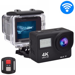 [ Sale sốc cuối năm] Camera hành trình gắn nón bảo hiểm Ultra 4K wifi chống thấm nước - Màn hình cảm ứng