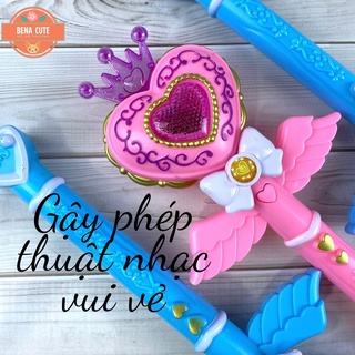 Gậy đồ chơi ☘CÔNG CHÚA☘ thiên thần có đèn nhạc nhấp nháy