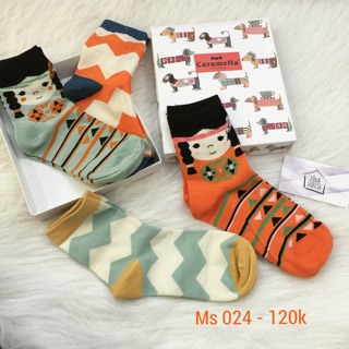Set tất 4 đôi Caramella