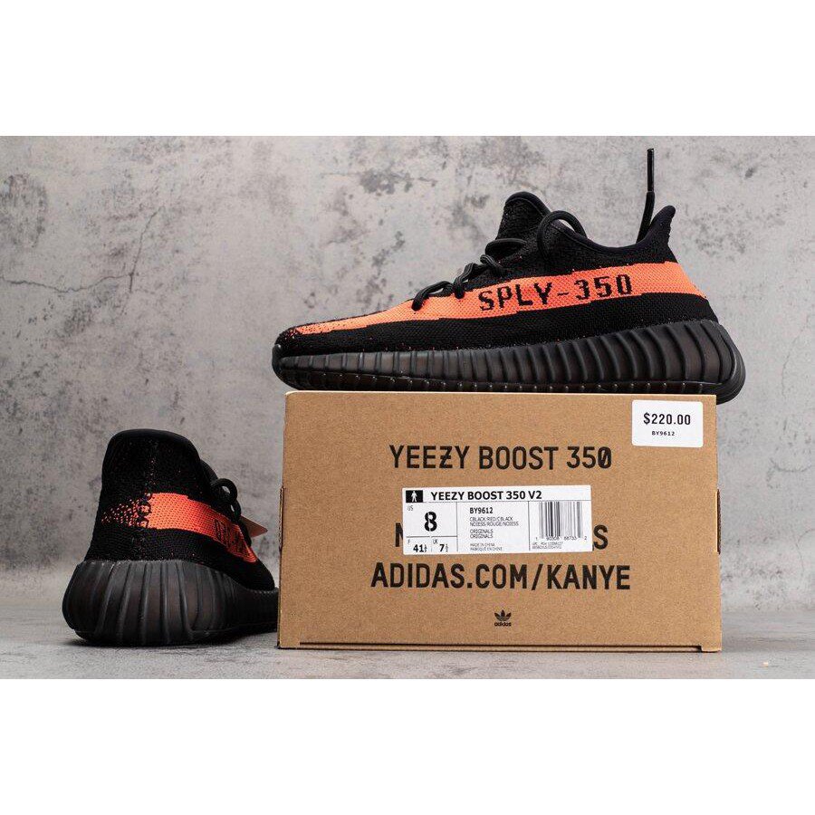 Giày Thể Thao Adidas Yeezy Boost 350 V2 Màu Đen Hồng Cá Tính