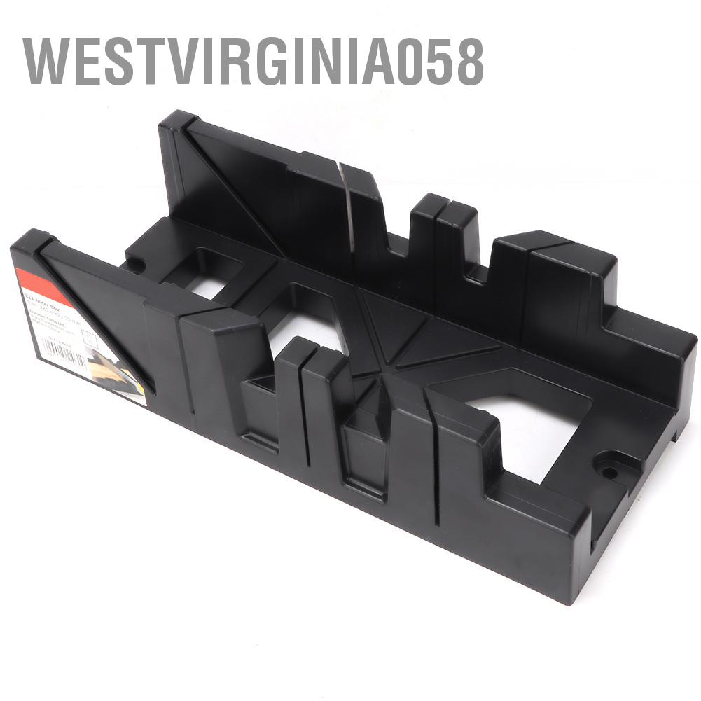 Westvirginia058 Đa chức năng Hộp đựng hộp cưa Mitre 0/45/90 Độ Công cụ cắt thạch cao bằng gỗ