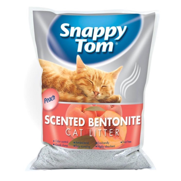 Cát vệ sinh cho mèo Snappy Tom - túi 5 lít
