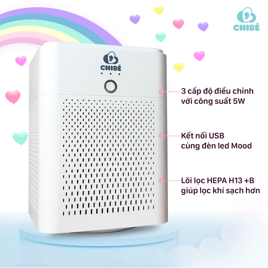 Máy Lọc Không Khí Mini CHIBE