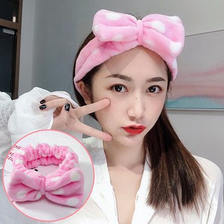 [XẢ TOÀN BỘ] Băng Đô Nơ Tai Mèo Rửa Mặt Chất Liệu Vải Nhung Dày Dặn Siêu Xinh Cho Cả Người Lớn Và Trẻ Em !