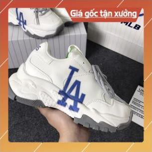 [FreeShip–Sale hàng cao cấp] Giày thể thao nam nữ Sneaker MLB LA Xịn sò Full phụ kiện, Giầy MlB đi bộ, đi chơi, tập GYM