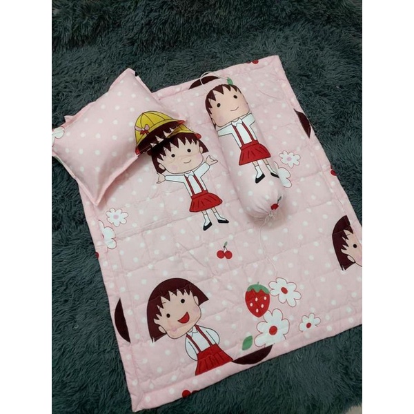 set 3 chăn gối nệm cho bé đi học mẫu giáo