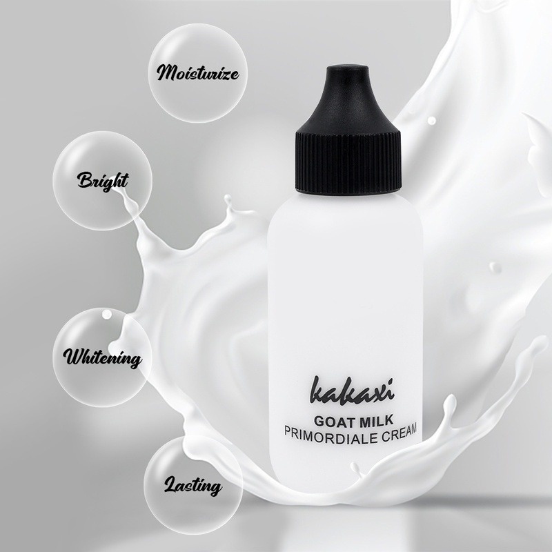 1 Kem Nền Sữa Dê 50ML Che Phủ Khuyết Điểm Dưỡng Ẩm Trắng Da Chống Nước Và Mồ Hôi