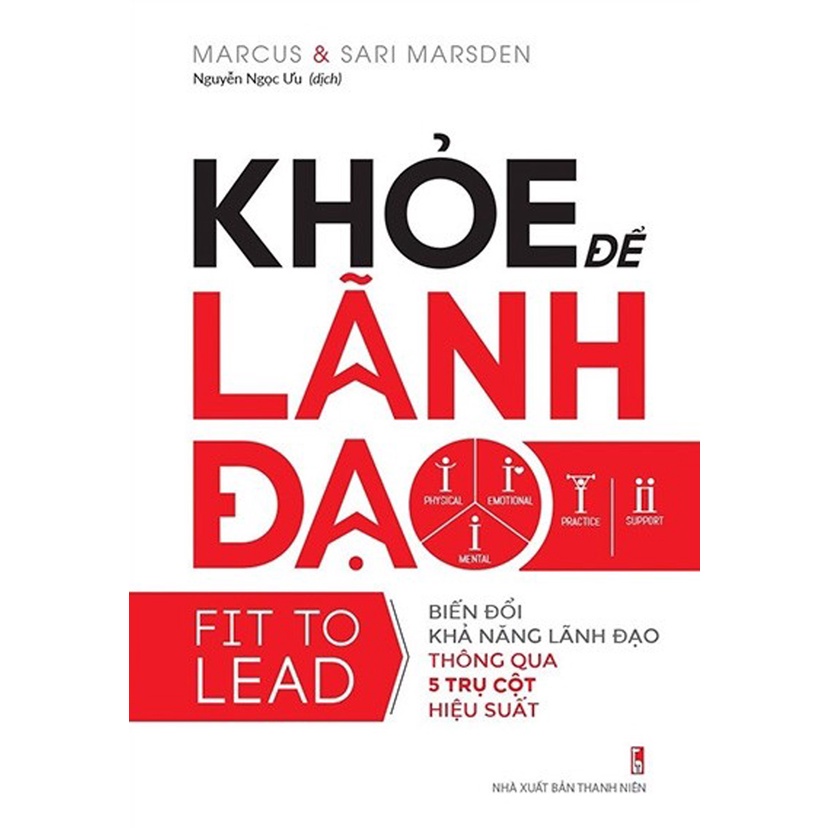 Sách - Khỏe Để Lãnh Đạo Biến Đổi Khả Năng Lãnh Đạo Thông Qua 5 Trụ Cột Hiệu Suất