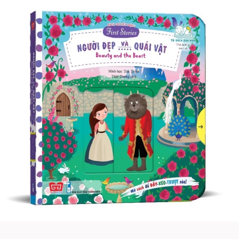 Sách tương tác - Sách chuyển động - First stories - Beauty and the beast – Người đẹp và quái vật