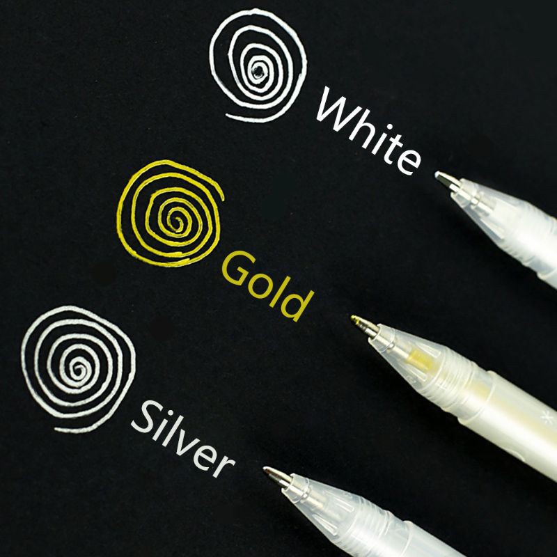 COLO  0.8mm Hand-Painted Highlighter Art Painting Sketch Stationery Paint Mark Ink Pen Comic Paint